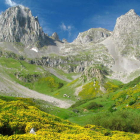 Imagen del macizo de Mampodre en el Parque Regional de Picos de Europa. ARCHIVO