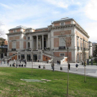 Exterior del Museo del Prado, que cumple 200 años, en Madrid.