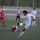 Dani Jarque, en el centro, falleció en la tarde de ayer.