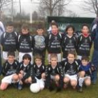 Formación del equipo del CD Ejido que milita en la categoría benjamín