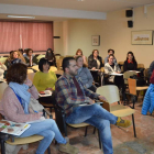 Imagen de la jornada formativa celebrada ayer en Valencia de Don Juan. MEDINA