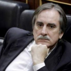 Valeriano Gómez, en el Parlamento.