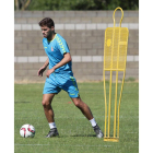 Iván González en un entrenamiento de la pretemporada 2016/17. SECUNDINO PÉREZ