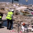 La policía científica y los bomberos concluyeron ayer las labores de desescombro