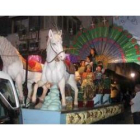 Las carrozas, una de las actividades más representativas y señaladas de los festejos.