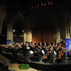 Imagen de la Orquesta Sinfónica de Castilla y León en uno de sus conciertos en la Catedral.