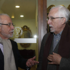 José María Merino y Luis Mateo Díez. JESÚS F. SALVADORES