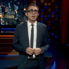 Berto Romero, durante su monólogo en el programa Late Motiv.