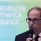 Torra, en la inauguración del Catalonia America Council (CAC), en el Edificio de Asociaciones Mundiales en Washington DC, (EEUU).