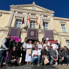 Foto de familia de los participantes. AYUNTAMIENTO DE PALENCIA