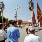 Los pendones volverán a procesionar el día 7 por Valverde. RAMIRO