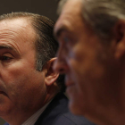 Pablo Junceda y Javier Cepedano firmaron un convenio para apoyar a nuevos negocios. JESÚS