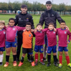 Formación del equipo del Recreo Industrial, colíder de la 2.ª División Provincial Prebenjamín. DL