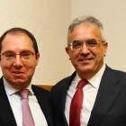 Jaime de Lamo, a la derecha, fue candidato a decano de los jueces en el año 2012. NORBERTO