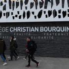 El colegio Christian Bourquin de Millas, donde estudiaban las víctimas.