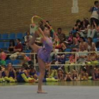 Las gimnastas escolares realizaron una gran competición