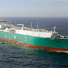 Imagen del barco de transporte de gas licuado «Provalys». EFE