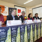 Silvia Cobos, Arsenio García, Juan F. García Marín, Ana Isabel García y Carlos Canals. JESÚS F. SALVADORES