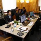 María Jesús Soto preparándose para el programa de Andbank