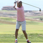 Pep Guardiola juega a golf durante unas vacaciones en Italia, en el 2011.