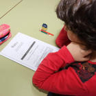 Una alumna durante un ejercicio, en imagen de archivo. MARCIANO PÉREZ