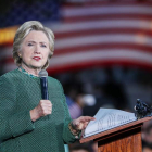 La candidata demócrata, Hillary Clinton. ERIK S. LESSER