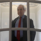El escritor irlandés John Banville, en Granada