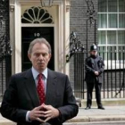 Antes de viajar a EE.UU., Blair dijo que el repliegue debe pedirlo Irak