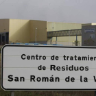 Instalaciones del centro de tratamiento en San Román de la Vega.