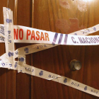 A la izquierda de la imagen, el derrumbe que ha desatado todas las alarmas.