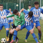 El derbi protagonizado por capitalinos y bercianos acabó en tablas. JESÚS F. SALVADORES