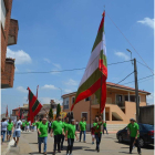 La plaza de toros de Pobladura ayer, llena hasta la bandera. MEDINA