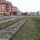 Vista de la vía de la Plata, en las inmediaciones de La Bañeza. RAMIRO