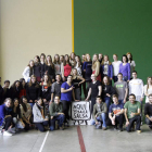 Parte de los ‘erasmus’ del actual curso universitario.