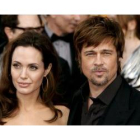 Angelina Jolie y Brad Pitt en el 2008.