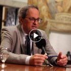 Extracto de la entrevista al president Quim Torra de la agencia ACN. /