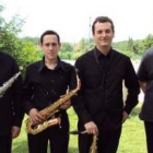 El Cuarteto de Saxofonistas de Ponferrada.