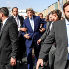 John Kerry llega a la cumbre del clima en Egipto. SEDAT SUNA