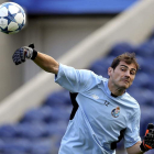 El meta español del Oporto, Iker Casillas.