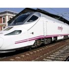 Una de las unidades asignadas a la línea de alta velocidad de Madrid a León. RAMIRO