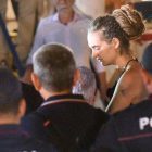 Carola Rackete, capitana del Sea Watch 3, detenida en Lampedusa.