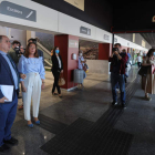 Corral ayer, en la estación de buses de Salamanca. JM GARCÍA