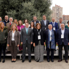 Foto de familia de la FRMP tras la asamblea en Valladolid. ICAL