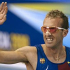 Sergio Sánchez se llevó de forma aplastante el triunfo en la prueba de los 3.000 metros.