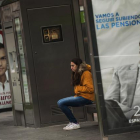 Carteles electorales de Pedro Sánchez y Mariano Rajoy de la campaña del 20-D.