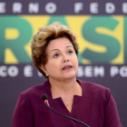 La presidenta brasileña Rousseff ha señalado que las protestas demuestran el valor de la democracia.
