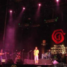 Un instante del concierto de Sog en Ortigueira.