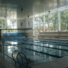 Instalaciones de la piscina climatizada de Astorga.