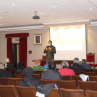 Un momento del taller de empleo que comenzó ayer. DL