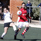 El equipo leonés remontó dos goles ante las madrileñas. MARCIANO